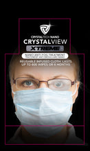 Load image into Gallery viewer, Anti-Fog Wipes Crystalview Xtreme Nano Anti-Fog Treatment