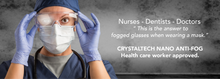 Load image into Gallery viewer, Anti-Fog Wipes Nano Technology Health Care Worker Approved