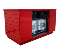 Load image into Gallery viewer, 3.0 Flamstore Flatpack Flame Proof Walk-In Bunded Store Inside IBC