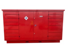 Load image into Gallery viewer, 4.0 Flamstore Flatpack Flame Proof Walk-In Bunded Store