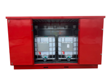 Load image into Gallery viewer, 4.0 Flamstore Flatpack Flame Proof Walk-In Bunded Store Inside IBC