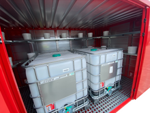 Load image into Gallery viewer, 3.0 Flamstore 4.0 Flamstore Flatpack Bunded Units Internal Storage IBC