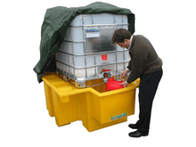 Load image into Gallery viewer, IBC Spill Pallets for corrosives N1