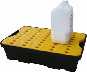 Poly spill tray yellow 