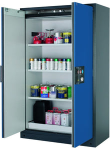 Asecos EN14470-1 Q 90 Fire Rated Cabinet Blue