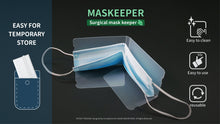 Load image into Gallery viewer, Mask storage device maskeeper details
