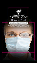 Load image into Gallery viewer, Anti-Fog Wipes Crystalview Xtreme Nano Anti-Fog Treatment
