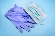 Load image into Gallery viewer, 3ply disposable face mask with disposable gloves
