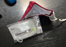Load image into Gallery viewer, Chemstore PM2.5 replacement filter with red reusable mask
