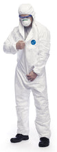 Load image into Gallery viewer, Tyvek Suit white man zipping up
